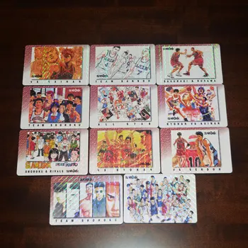 56pcs/set SLAM DUNK Rotaļlietas Hobiju Hobijs Kolekciju Spēļu Kolekcija Anime Kartes