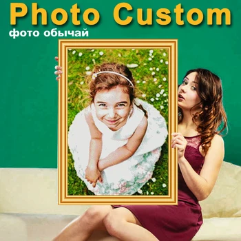 5D DIY Foto Custom Pašu Dimanta Glezna krustdūrienā Komplekts Pilnu Kvadrātveida Dimanta Izšuvumi Mozaīkas Mākslas Ainu Rhinestones Dāvanu