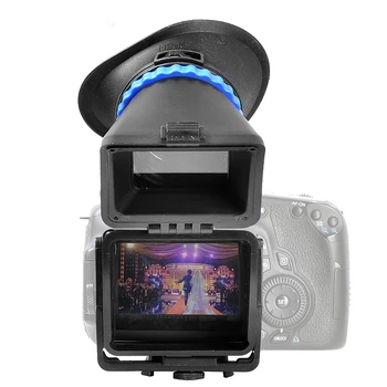 5D3 5D2 SLR 3 Collas 3.2 Collu Flip LCD Ekrāns 3 Palielinājumu Skatu meklētāja Aizsargbrilles Canon uz Nikon