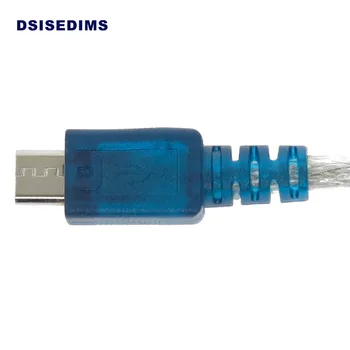 5FT Garums Tīkla Maršrutētāju Kabeļa Mikro USB uz RS232 DB9 Vīriešu Konsoles Kabelis Viedtālruņa, Planšetdatora