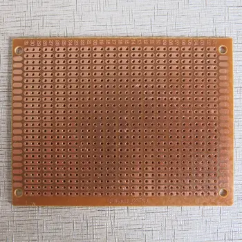 5gab/daudz 2er caurumu Stripboard Veroboard vero Valdes 9x7cm 90x70mm bakelīts eksperimenta shēmu plates PCB prototipu Platine