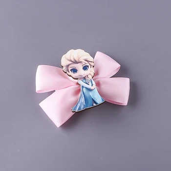 5gab/daudz Bērnu, Meiteņu Modes Matadatas Disney Princess Matu spraudes Elsa Sofia Princess Rozā Matu Aksesuāri Jauktas Krāsas