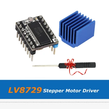 5gab/daudz Ultra Silent LV8729 Stepper Motor Vadītāja Modulis Lerdge 3D Printeri Valde