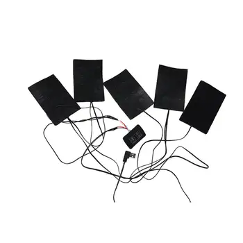 5gab Elektriskā USB Apkures Spilventiņu Viegls Portatīvie trīs pakāpju regulējams USB apkures spilventiņu, drēbes, vestes waists abdomens elsas