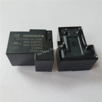 5gab HF Relejs HF2150-1A-12DE 240V 30A releju T90 4 pin relejs