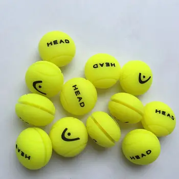 (5gab/lot) Silikona Neona Bumbiņas dizains Tenisa vibrācijas dempferis,Tenisa rakešu Dempferis,tenisa rakešu amortizators