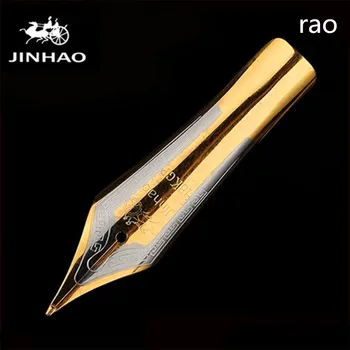 5GAB Luksusa augstas kvalitātes Jinhao X450 Vidējā Zelta padoms Nib fountain pen Skolas Skolēnu biroja kancelejas preces tintes pildspalvas