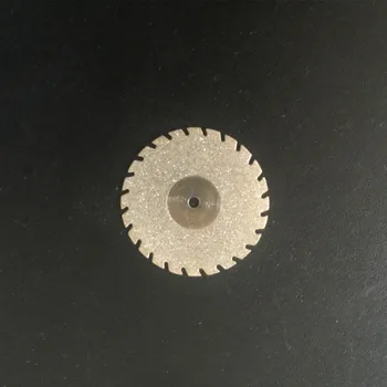 5gab Zobu Lab Ultra Plānas Dimanta Disku Zobu Griešana Ģipša 22mm x 0.20 mm Disku Riteņu C04 rotaslietas buferu