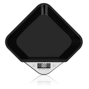 5Kg/1G Augstas Precizitātes LCD Elektronisko Mēroga Bļodas Forma Pārtikas produktu Maizes Svaru Skalas