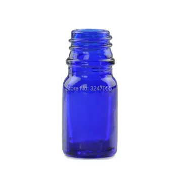 5ML 80pieces Kosmētikas Šķidruma Seruma Pudelītes, Portatīvo Zila Stikla Aromterapijas Ēteriskās Eļļas Pudeles, Reaģenta Stikla Pudele ar Pipeti