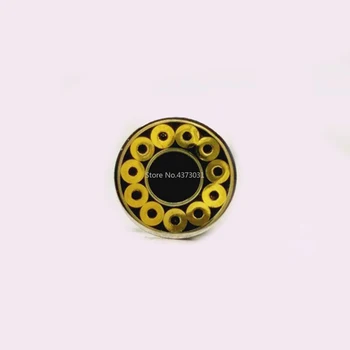 5mm Mozaīkas pin Kniedes naža roktura skrūvi dizainu, izsmalcinātu stilu garums 9cm #503