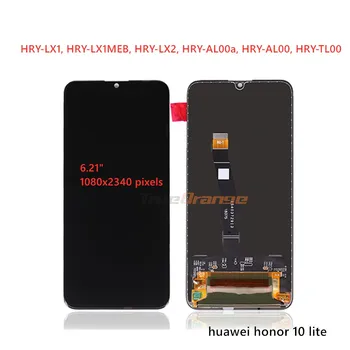 6.21'LCD Par Huawei Honor 10 Lite LCD+Touch Screen Montāža Ar Rāmi Par godu 10 lite 10es HRY-LX1T LCD Displejs