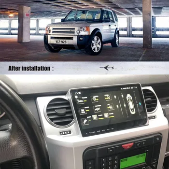 6+28G PX6 Vertikālā Tesla IPS Ekrāns, Android Land Rover Discovery LR3 2004. - 2009. GADĀ DSP Auto DVD GPS Multimēdiju Atskaņotāju, Radio Audio