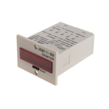 6-Ciparu LED Displejs 1-999999 Skaitītājs, Regulējami NPN Fotoelektrisks Sensora Slēdzis Digitālo Skaitītāju