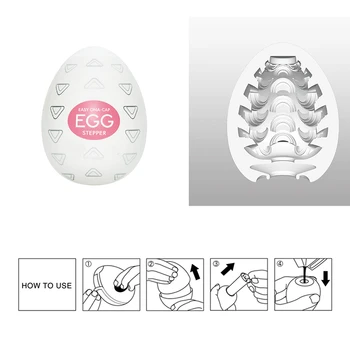 6 Gab. Tenga Egg Viļņotas Masturbācija Maksts Nekustamā Maksts Masturbator Vīriešu Erotisko, Prostatas Seksa Rotaļlietas Sievieti Pāri Pieaugušo Spēles