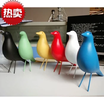 6 krāsu Dizainers Vitra Eames Namā Putnu Eames Birdie Balodis Apdare Tehnoloģiju Apdare