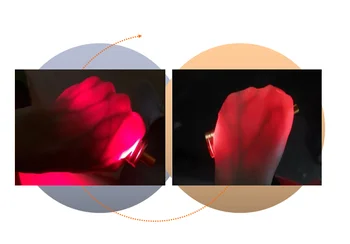 6 LED Vēnu Skatītāju IV Jaunu Displeja Apgaismojums medicīnas Attēlveidošanas Centrālās Asinsrites Transilluminator Venipuncture Vēnu Meklētājs Vēnu Finder
