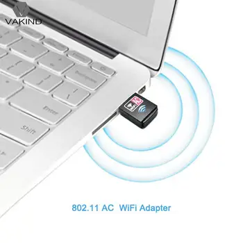 600Mbps Bezvadu Mini USB Adapteri Tīkla Kartes wi-fi Uztvērēju, Portatīvo datoru Piederumi Windows 10