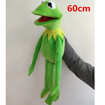 60cm Kermit Frog Plīša Rotaļlieta Sesame Street Vardes Pildījumu Lelle Karikatūra Mīkstās mīkstās Rotaļlietas Dzīvnieku Plīša Rotaļlietas, Dāvanas Bērniem