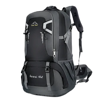 60L ūdensizturīgs unisex vīriešu mugursoma travel pack sporta soma pack Brīvdabas Alpīnisma Kāpšanas Pārgājieni, Kempings mugursoma vīrietis