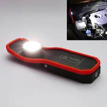 60W Portatīvo LED Darba Gaismas Magnētisko COB Lukturītis Lukturītis Ar iekarināšanas Āķis Remonta Āra Kempings 649A