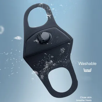 6pc Unisex Atkārtoti nepievelk putekļus Putekļi Pm2.5 Maska Dūmaka Piesārņojuma Respiratoru Segtu Facemask ar Filtriem Kokvilnas Sejas Maska Masque