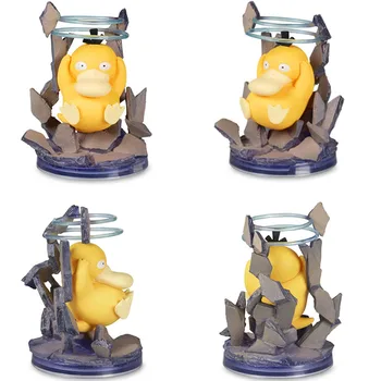 6Pcs Uzstādīt Anime Pokemon Attēls Lelles Psyduck Bulbasaur Porygon Squirtle Delibird Rīcības Attēlu Kolekcija Modeli, Rotaļlietas Bērniem, Dāvanu