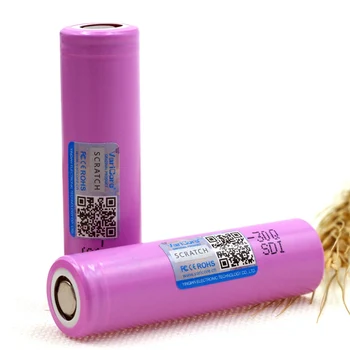 6PCS VariCore Jaunu ICR18650 30Q 3000mAh akumulators li-lon akumulatora E-cigaretes lietošanu