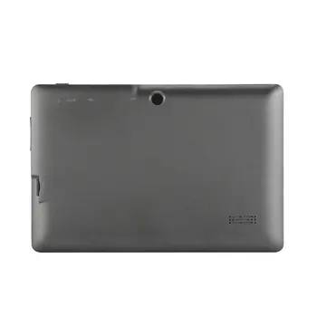 7 collu Bērniem Tablets PC 512MB+4GB A33 Quad Core Dual Kamera 1024X600 Android 4.4 Tablet PC Ar Silikona Vāciņu