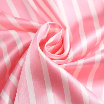 7 Gabalus Sieviešu Pidžamas Komplekti, Seksīga Vasaras Zīda Apakšveļa Pijiama Satīna Spageti Siksnas Svītrainām Pyjama Sleepwear Pavasara Homewear