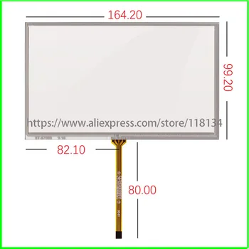 7inch 4wire touch screen AT070TN92 90 AT070TN94 HSD070IDW1-D00E11 digitizer stikla touch panel ST-07006 165mm*100mm 164mm*99mm