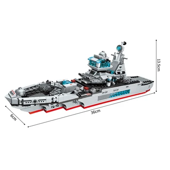 8 1 Kara Kuģi Celtniecības Bloki Okeāna Cruiser Modelis Ķieģeļu Pilsētas Battleship Radošo Kvartālu Rotaļlietas Bērniem Ziemassvētku Dāvanu
