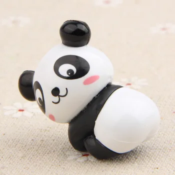 8 gab./komplekts panda rīcības attēls rotaļlietu karikatūra dzīvnieku cute maz panda lelle mini dekoratīvas lelles Emocijzīmi Modelis Diy ainavu