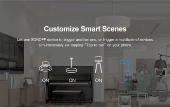 8 Gab. SONOFF MINI Wifi Smart Switch Taimeris Bezvadu Slēdži gudrās Mājas Automatizācija ir Saderīga ar eWelink Alexa, Google Home