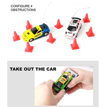 8 Krāsas Mini RC Auto Koksa Varat Radio Tālvadības Mikro Sacīkšu Auto 4 Frekvences Modeļi Rotaļlietas Bērniem Zēni Dāvanas Karstā Pārdošanas 2021