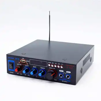 800w bluetooth Pastiprinātājs 110V/220V DC 12V AUX ieeja USB SD Mājas Kinozāles Pastiprinātāji Auto Pastiprinātāji Audio Jaudas Pastiprinātājs