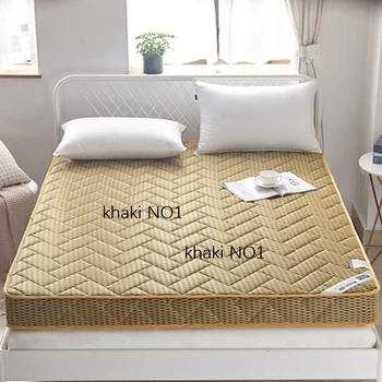8cm biezumu 4D elpojošs audums Smagi veselības Polyeste uzpildes matrača Aizsardzībai mugurkaula locīšana gulta produktu