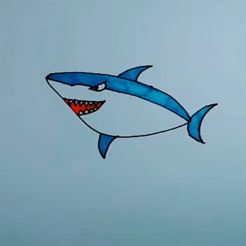 8pcs Bērnu haizivs Ūdens radības Lone jenots modeļa Darbības Rotaļlietu Skaitļi rīcības attēls, anime attēls Labāko Bērniem, Dzimšanas diena Dāvanas