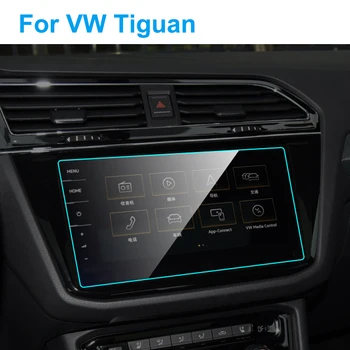 9.2 collu Auto GPS Navigācijas Ekrāna Aizsargs, lai Tiguan / VW Tiguan II GTE Allspace Atklāt Pro Auto Piederumi Rūdītais Stikls