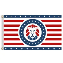 90x150cm ar 2 grommet Trumpis Lauva SAGLABĀT AMERIKĀ LIELU 2020. gadam Karogs ar ASV karoga dizainu