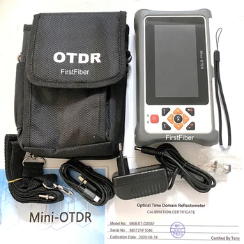 980EXT Pro mini-OTDR Reflectometer ar OPM OLS VFL Touch Screen 22 20dB SC FC 1310nm 1550nm Optisko Šķiedru OTDR Fiber Tester