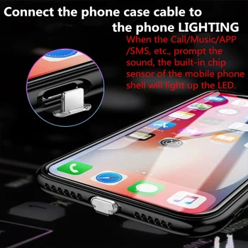 9H Rūdīta Stikla 7 Krāsas LED indikators iedegas, Iphone12 12 Por Max Mobilo Tālruni Gadījumā iphone12Mini Iphone11 Por Max XR-X XS SE 7 8P