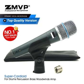 A kategorijas Kvalitātes BETA57A Profesionālo Sniegumu, Dinamisku Vadu Mikrofons BETA Rokas 57A Mikrofons Priekš Karaoke Dzīvot Vokāls Posmā