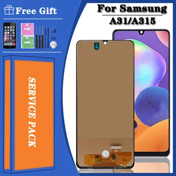 A31 Lcd Samsung Galaxy A31 A315 LCD Displejs, Touch Screen Digitizer Montāža Samsung A31 A315 A315F SM-A315F/DS