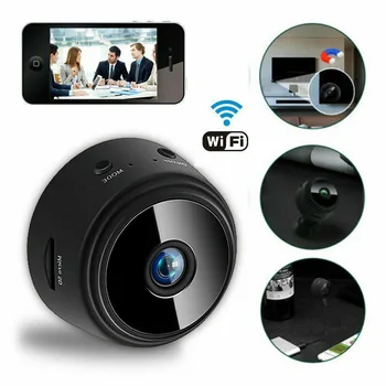 A9 Mini Kameras Full1080P HD Mazo ip Kameras IS Nakts Redzamības video novērošanas kameras Kustības detektors āra wifi kamera