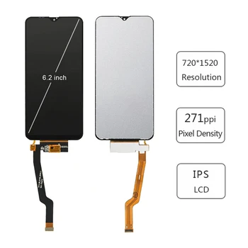 AAA+++ Incell LCD Samsung A10 A105 A105F Ekrānu Nomaiņa, Montāža Digitizer Touch Pantalla Ideāls Remonta Tālruni