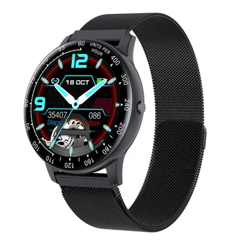 Abay Jaunu H30 Smart Skatīties Vīrieši Sievietes DIY Watchface ar skārienekrānu Fitnesa Tracker Sporta Smartwatch Tālruni
