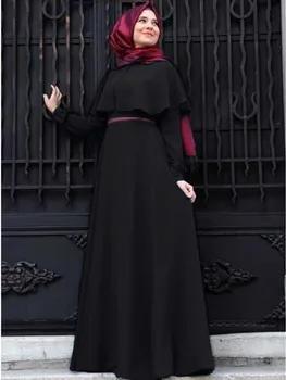 Abaya Dubaija Abayas sievietēm musulmaņu kleita sievietēm gamis musulmaņu wanita drēbes, dubaija moslim jurken drēbes musulmane femme djelaba femme