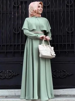 Abaya Dubaija Abayas sievietēm musulmaņu kleita sievietēm gamis musulmaņu wanita drēbes, dubaija moslim jurken drēbes musulmane femme djelaba femme