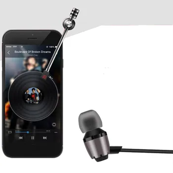 Abingo S600i Ausī Bass Austiņas ar Mikrofonu Stereo Hifi Austiņas 3.5 mm Jack Vadu Earbuds, Skaļuma Kontrole, lai Xiaomi/Samsung